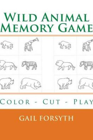 Cover of Wild Animal Memory Game