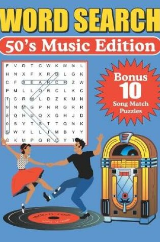 Cover of Word Search 50's Music Edition