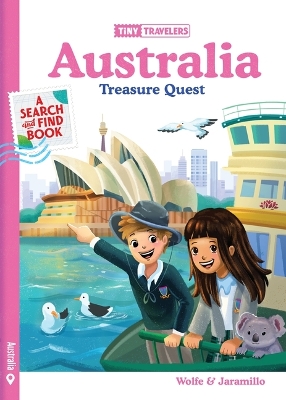 Book cover for Tiny Travelers Australia Treasure Quest