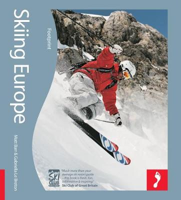 Book cover for Ski Europe Footprint Activity & Lifestyle Guide