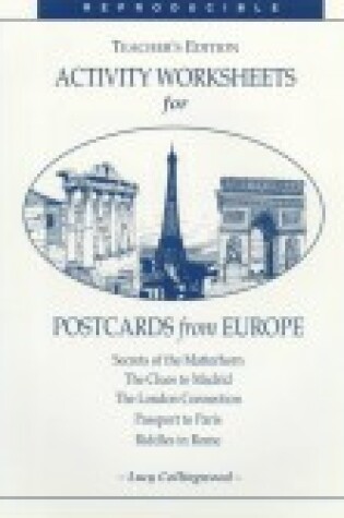 Cover of Postcards from Europe Reproducible Activity Workbk