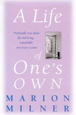 Cover of A Life of One's Own