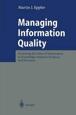 Book cover for Managing Information Quality
