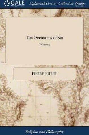 Cover of The Oeconomy of Sin