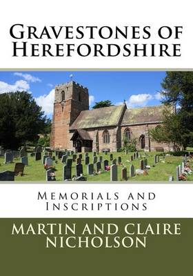 Book cover for Gravestones of Herefordshire