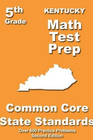 Cover of Kentucky 5th Grade Math Test Prep