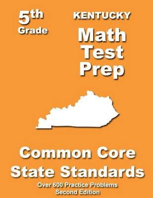 Cover of Kentucky 5th Grade Math Test Prep