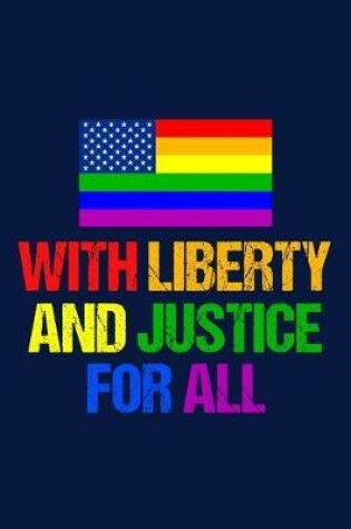Cover of Gay Pride American Rainbow Flag Journal