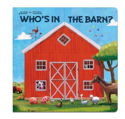 Book cover for Slide-A-Story: Who's In the Barn?