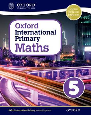 Book cover for Oxford International Primary Maths First Edition 5