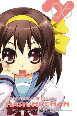 Book cover for The Melancholy of Suzumiya Haruhi-chan, Vol. 6