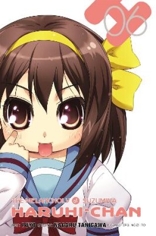 Cover of The Melancholy of Suzumiya Haruhi-Chan, Vol. 6