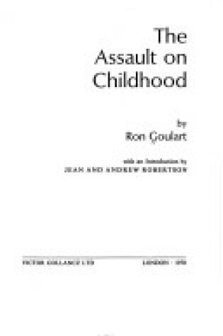 Cover of Assault on Childhood