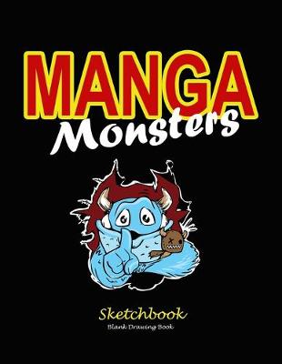 Book cover for Manga Monsters Drawing Book