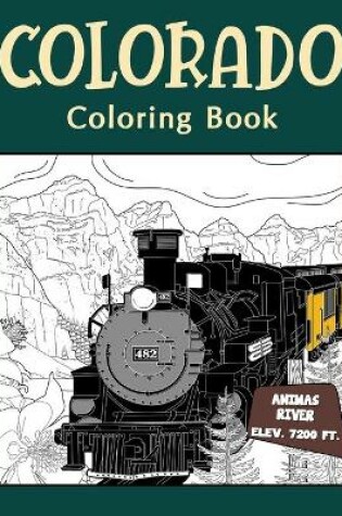 Cover of Colorado Coloringฺ Book