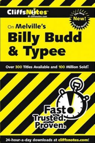 Cover of Cliffsnotes on Melville's Billy Budd & Typee, Revised Edition