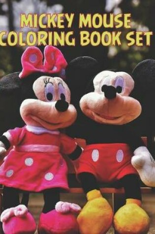 Cover of Mickey Mouse Coloring Book Set