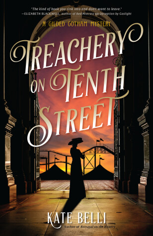 Book cover for Treachery on Tenth Street