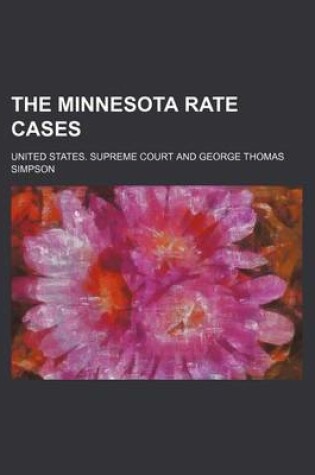 Cover of The Minnesota Rate Cases