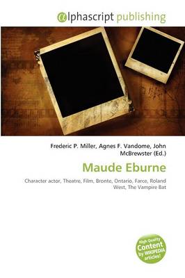 Book cover for Maude Eburne