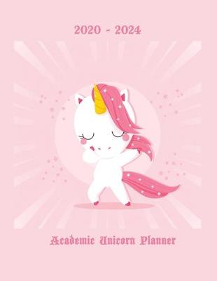 Book cover for 2020-2024 Academic Unicorn Planner