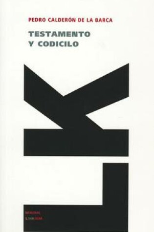 Cover of Testamento Y Codicilo