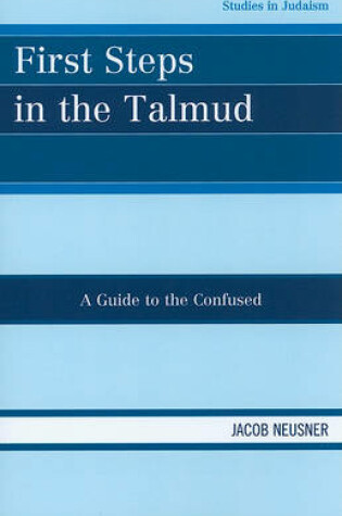 Cover of First Steps in the Talmud