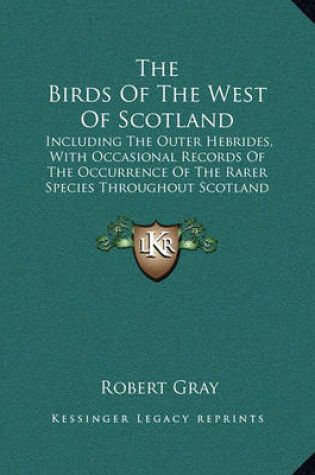 Cover of The Birds of the West of Scotland