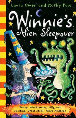 Book cover for Winnie's Alien Sleepover