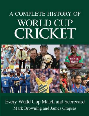 Book cover for Complete History of World Cup Cricket