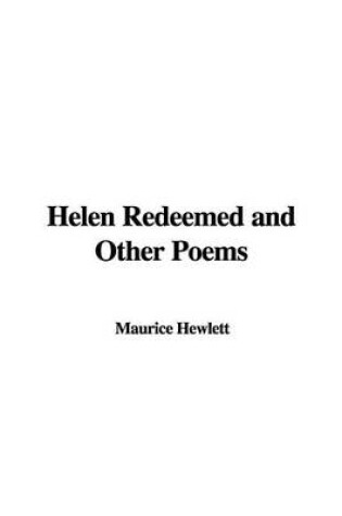 Cover of Helen Redeemed and Other Poems