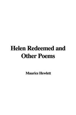 Book cover for Helen Redeemed and Other Poems