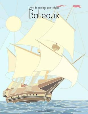 Cover of Livre de coloriage pour adultes Bateaux 1