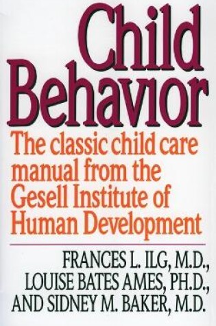 Cover of Child Behaviour