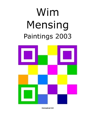 Book cover for Wim Mensing Paintings 2003