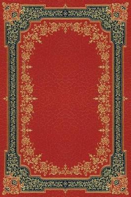Book cover for Regal Red Any Day Planner Notebook