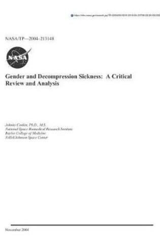 Cover of Gender and Decompression Sickness