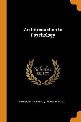 Cover of An Introduction to Psychology