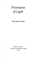 Cover of Provisions of Light