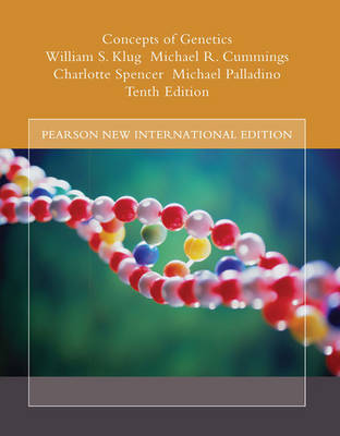 Book cover for Concepts of Genetics Pearson New International Edition, plus MasteringGenetics without eText
