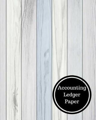 Book cover for Accounting Ledger Paper