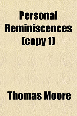 Book cover for Personal Reminiscences (Copy 1)