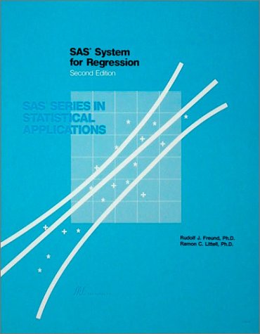 Book cover for SAS System for Regression