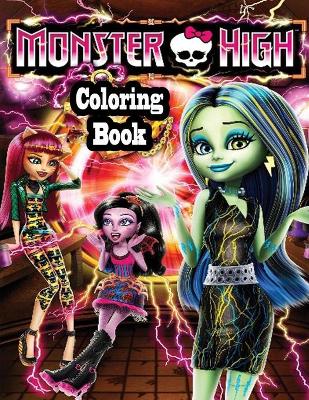 Book cover for Monster High Coloring Book