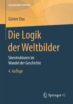 Book cover for Die Logik der Weltbilder