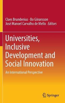 Cover of Universities, Inclusive Development and Social Innovation