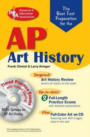 Cover of AP Art History W/CD-ROM (Rea)-The Best Test Prep for