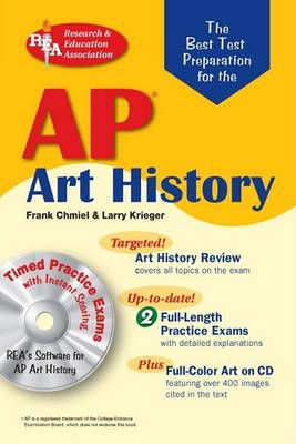 Book cover for AP Art History W/CD-ROM (Rea)-The Best Test Prep for