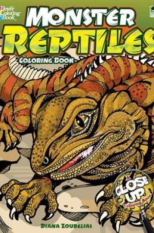 Cover of Monster Reptiles Coloring Book