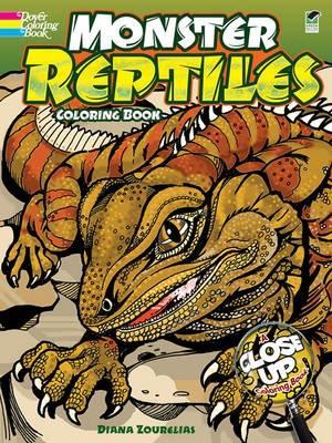 Cover of Monster Reptiles Coloring Book